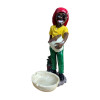RASTA MAN PLAYING DRUM ASHTRAY
