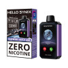 Hello Synix 30K Zero Nicotine Disposable Vape - Raspberry Peach Lime