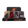CLICKIT FLIP OPEN TORCH & FLAME DISPLAY 20CT (GH-9967)
