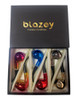 BLAZEY PREMIUM WOOD PIPES 6CT DISPLAY GT-482F
