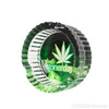 STONERDAYS 85MM PREMIUM GLASS ASHTRAY 6CT DISPLAY [ASH170-STONER]