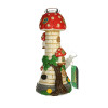 HUNKS SMOKE PREMIUM 10.5IN GLOW IN THE DARK MUSHROOM WATER PIPE [HD403]