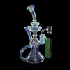 HUNKS SMOKE PREMIUM 8IN SILVER FUMED RECYLCER [HF604]