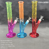 12" MULTI COLOR TWISTED STRAIGHT TUBE WATER PIPE [WP003]