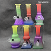 BLAZEY 6" MATTE COLORED GLASS SNIFFER 6CT DISPLAY [GB014]