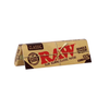 RAW CLASSIC SINGLE WIDE SINGLE WINDOW CUT CORNERS 50CT