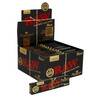 RAW BLACK CONNOISSEUR KING SIZE W/ TIPS 24CT