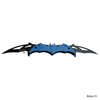 BLAZEY TACTICAL PREMIUM FOLDING KNIVES DOUBLE SIDED BLUE BAT DESIGN [BLAZEY-15]