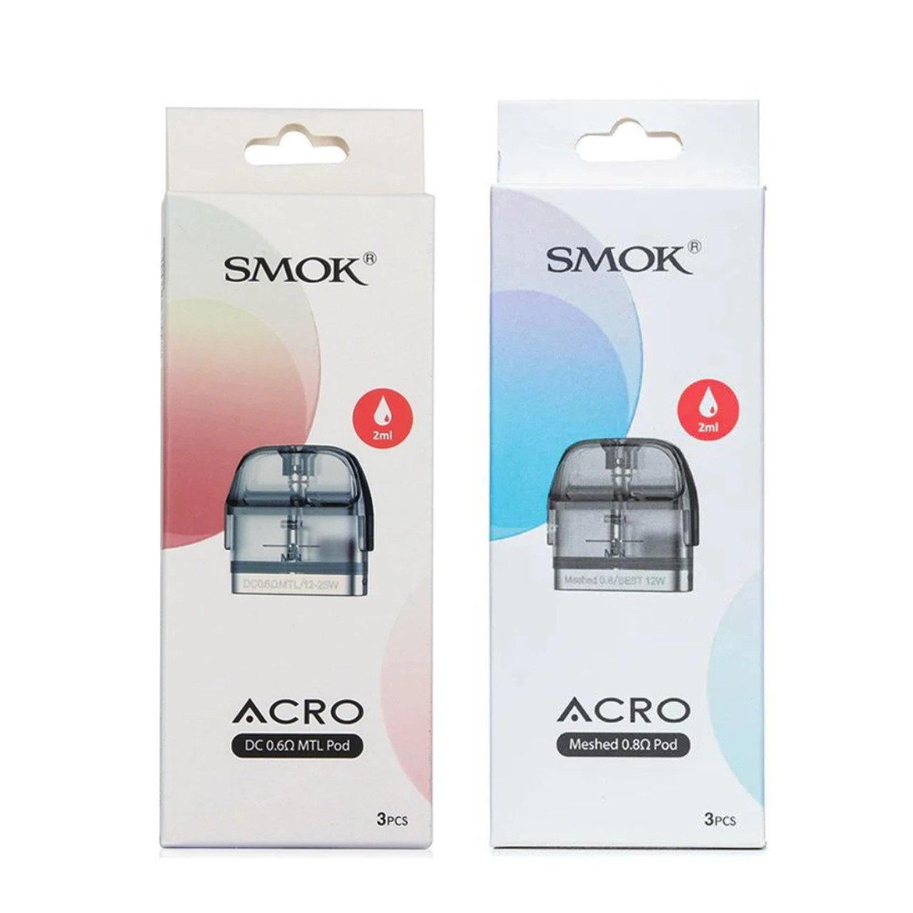 SMOK ACRO Replacement Pod Cartridge for SMOK ACRO Kit 2ml 3pcs 