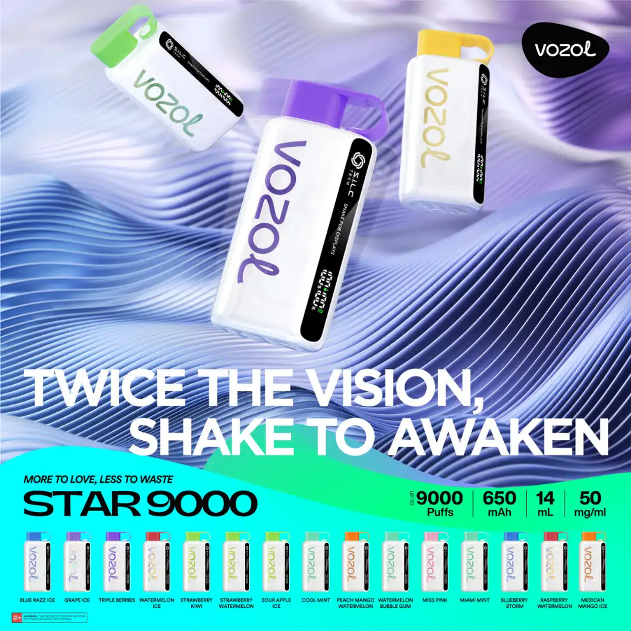 Vozol Star 9000 Disposables