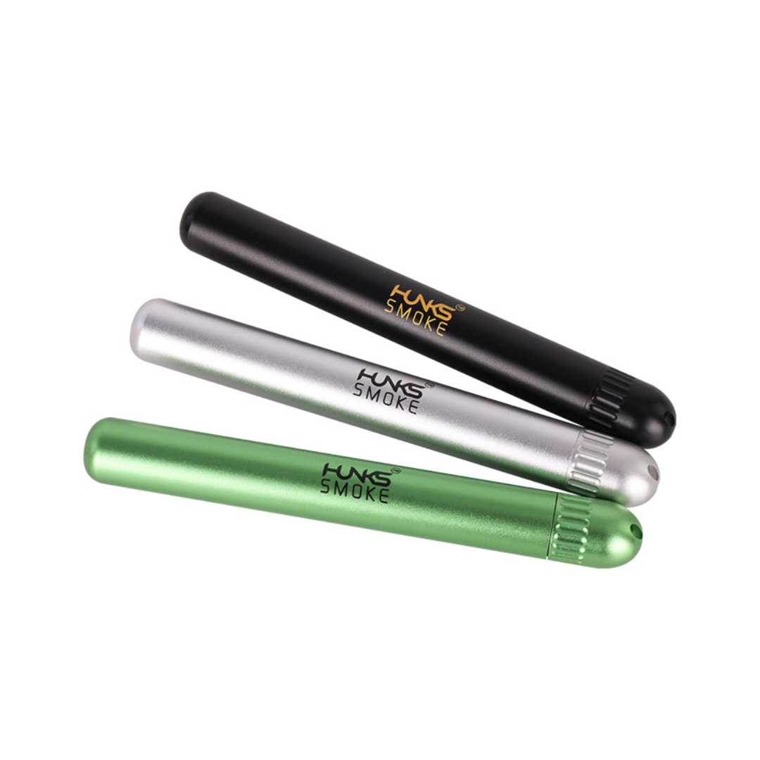 HUNKS SMOKE ALUMINIUM CIGG SAVER 12CT GT-020CB - Adyah Wholesale