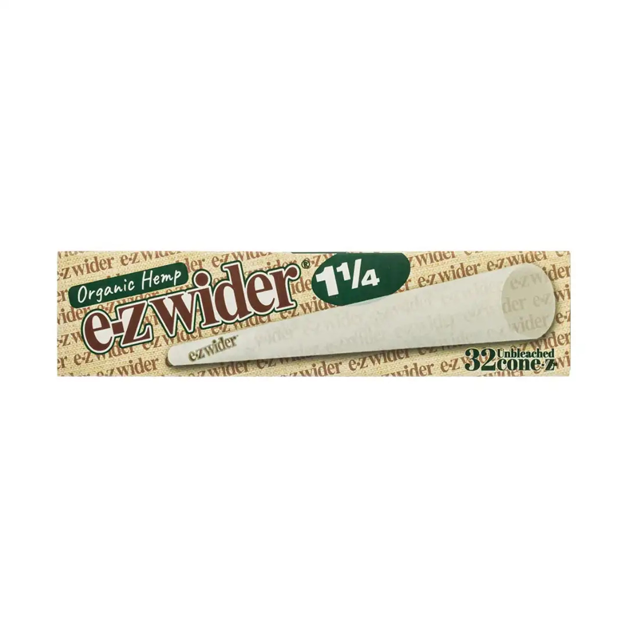 EZ WIDER ORGANIC HEMP CONE 1 1/4 32CT