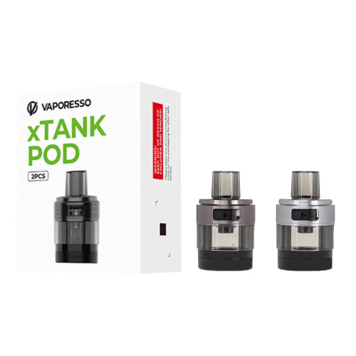 VAPORESSO X TANK Empty Pod Cartridge 4.5ML (2PCS/PACK)