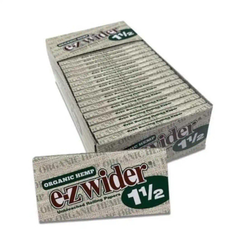 E-Z WIDER 1 1/2 24CT ORGANIC HEMP