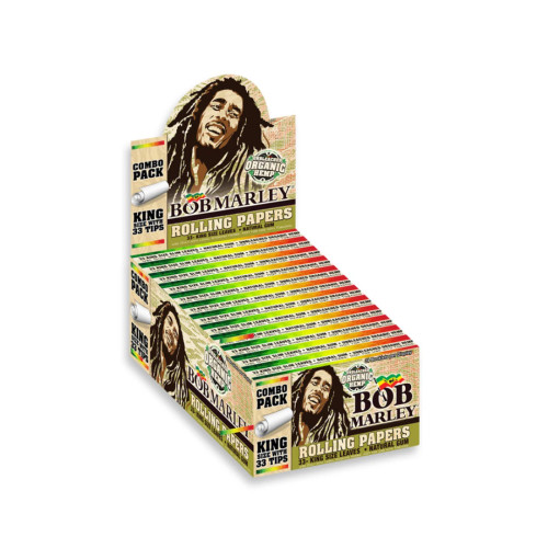 BOB MARLEY ORG KING+33TIPS 24CT