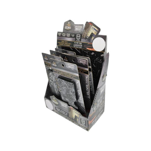 SMOKEZILLA TACGEAR METAL WALLET 6PC 023147