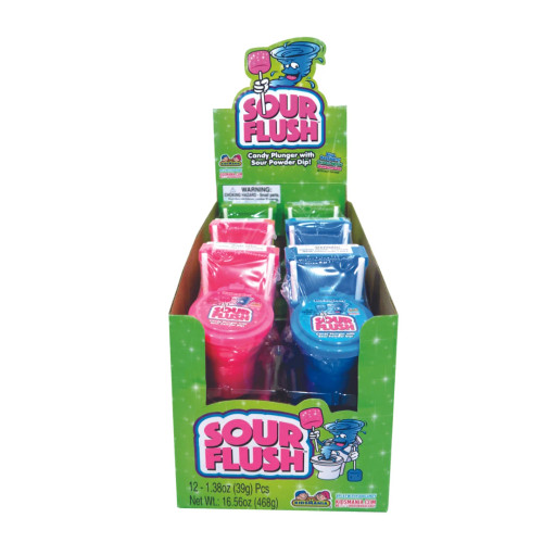 KIDSMANIA NOVELTY SOUR FLUSH 12CT