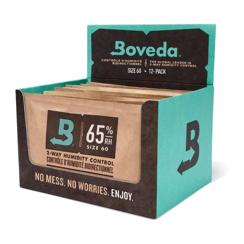 BOVEDA HUMIDITY PACKS 60-67G 12CT - 60G 65%