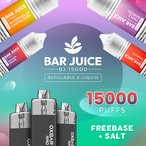 OXBAR X BAR JUICE BJ15000 REFILLABLE DISPOSABLE 1CT