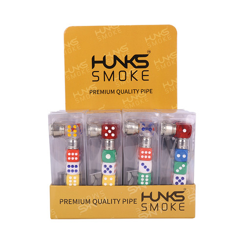 HUNKS SMOKE PREMIUM PIPE SET DISPLAY 20CT GT-072