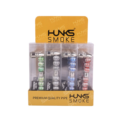 HUNKS SMOKE PREMIUM PIPE SET DISPLAY 20CT GT-070