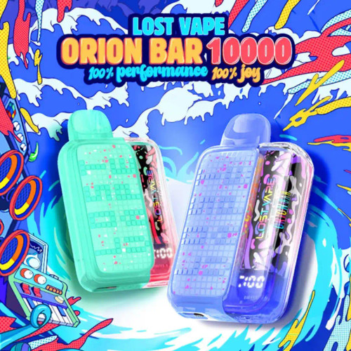 LOST VAPE ORION BAR DISPOSABLES 5% 10000 PUFFS - DISPLAY OF 5