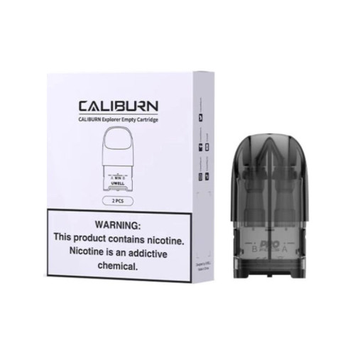 UWELL CALIBURN EXPLORER EMPTY REPLACEMENT POD CARTRIDGE 2PK