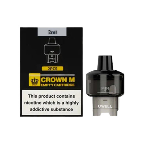 UWELL CROWN M EMPTY REPLACEMENT POD 2PK