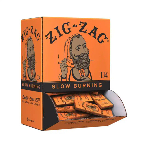 ZIG-ZAG ORIGINAL SLOW BURN PAPER 1 1/4 48CT