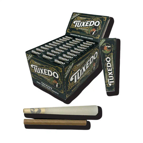 TUXEDO ORGANIC PRE ROLLED KING SIZE CONES 3CT/30PK