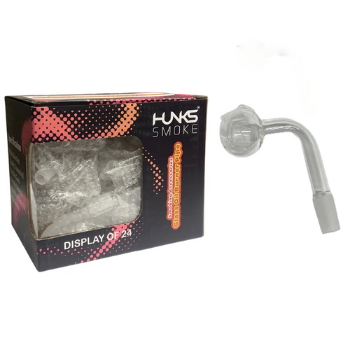 HUNKS SMOKE OIL BURNER 14MM MALE 24CT MXZ-05