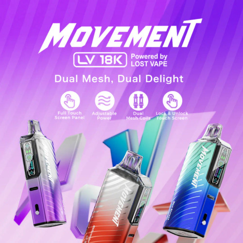 Movement LV18000 Disposable Vape - 18000 Puffs - 5% Nicotine