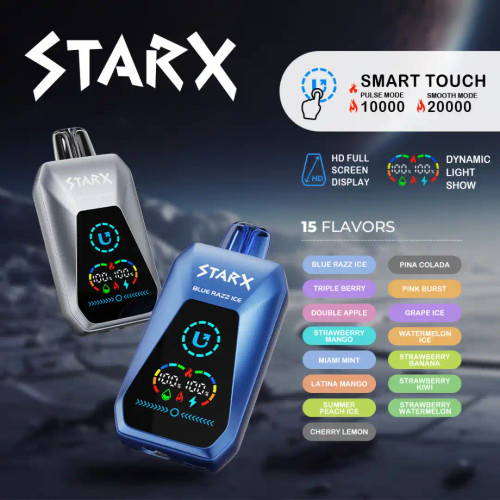 Upends Starx S20000 Disposable Vape - 20000 PUFFS - 5% Nicotine