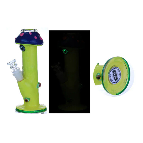 HUNKS SMOKE 9" WATER PIPE BK-5018