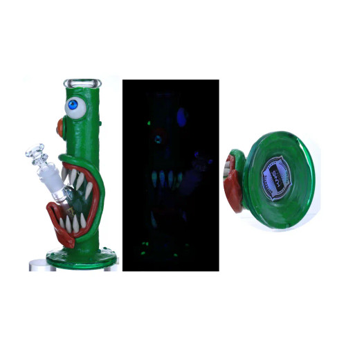 HUNKS SMOKE 9" WATER PIPE BK-5015