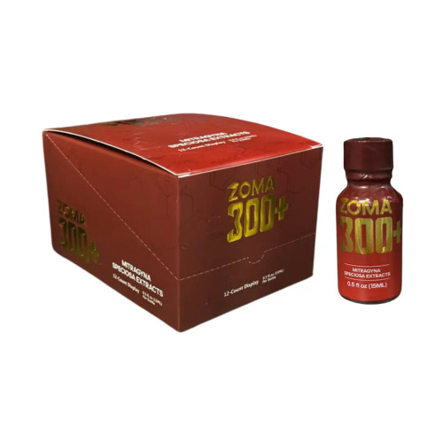 ZOMA 300+ KRATOM SHOTS 12CT
