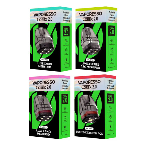 VAPORESSO COREX 2.0 LUXE X SERIES 5ML REPLACEMENT PODS