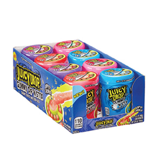 SOUR CITY GUMMY DIP N STIX CANDY TOY 8CT DISPLAY
