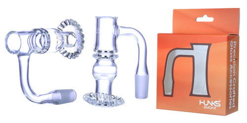 HUNKS SMOKE PREMIUM 14MM QUARTZ BANGER 1PC [WPY-508]