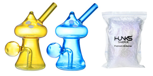 HUNKS SMOKE 5IN GLASS OIL BURNER [YG-770]
