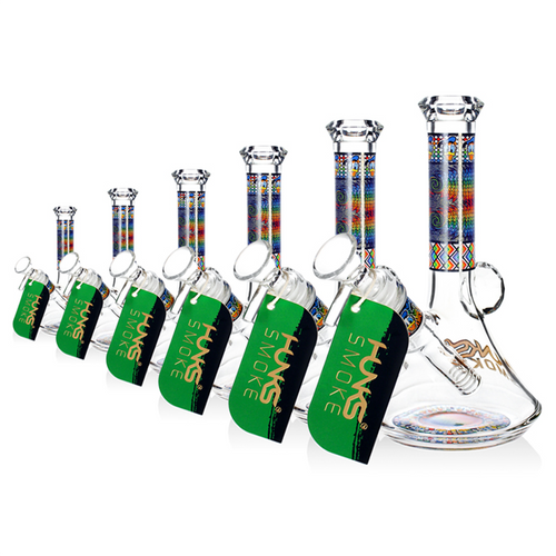 HUNKS SMOKE PREMIUM 7IN WATER PIPE [WP360]