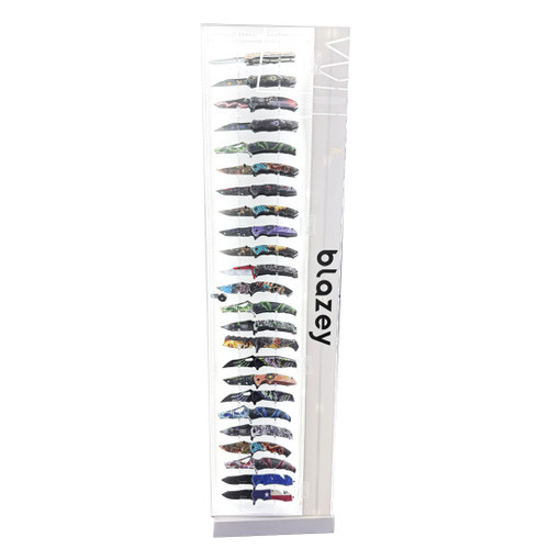 BLAZEY LARGE KNIFE ROTATING DISPLAY