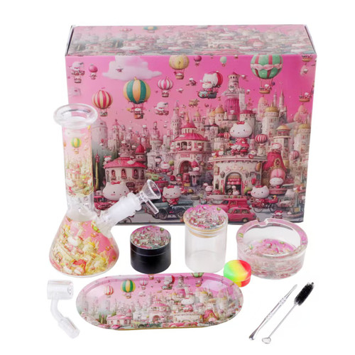 HELLO KITTY CITY 11PC SMOKING GIFT SET [GT-084RA-06]