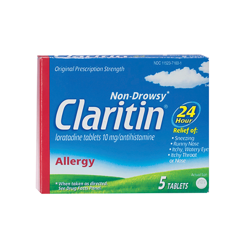CLARITIN 24HR TABS 5CT