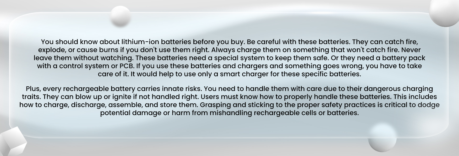 Efest Battery Warning