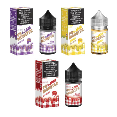 Jam Monster E‑Liquid Flavors: Bold Fruit, Dessert & Menthol Mix