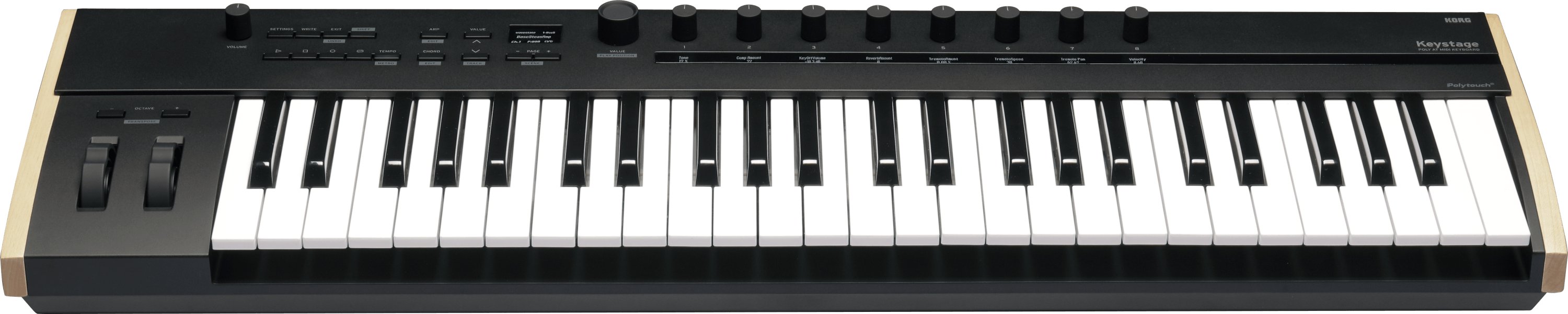 Korg Keystage 49 MIDI Controller Keyboard - KEYSTAGE-49-keystage49_pers.jpg
