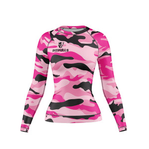 Camo Craze Women's Compression Top - Rashguard Camo Craze Women's Compression Top - Rashguard