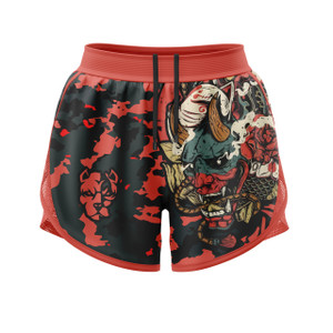 Red Demon Women's Training Shorts