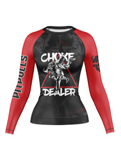 Choke Dealer Women's Compression Top - Rashguard Choke Dealer Women's Compression Top - Rashguard